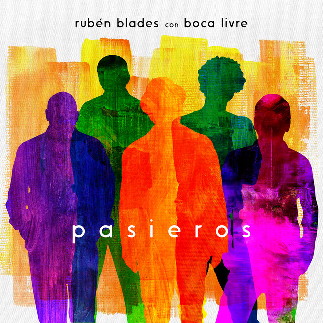 Cover art for album Pasieros by Rubén Blades, Boca Livre