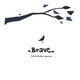 Cover art for album Brave by Brown Feather Sparrow