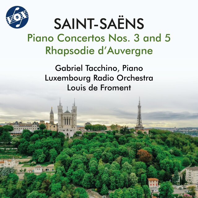 Saint-Saëns: Piano Concertos Nos. 3 & 5 & Rhapsodie d'Auvergne