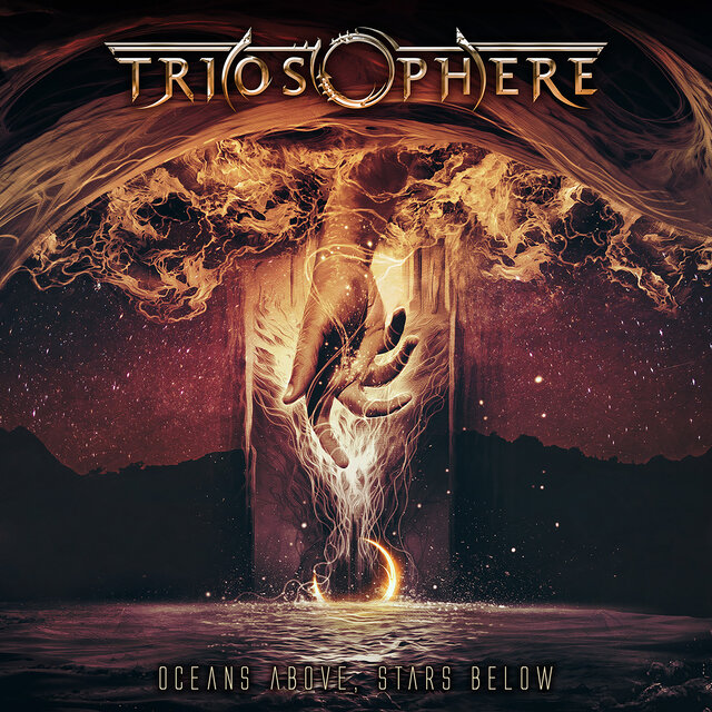 Cover art for album Oceans Above, Stars Below by Triosphere