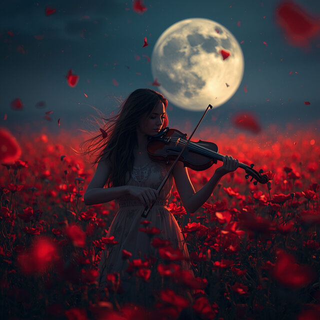 Bright Moonlit Night