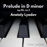 Prelude in D minor, op.40, no.3
