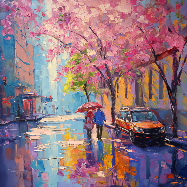 Like spring rain