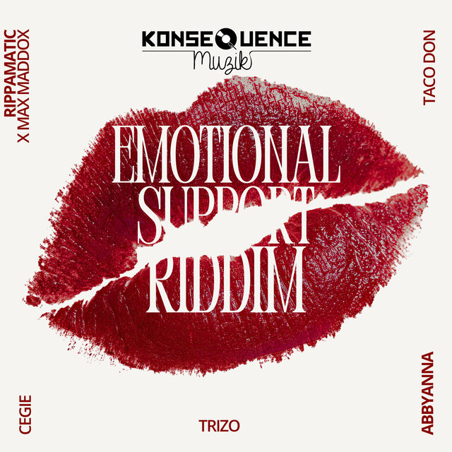 Cover art for album Emotional Support Riddim by Trizo