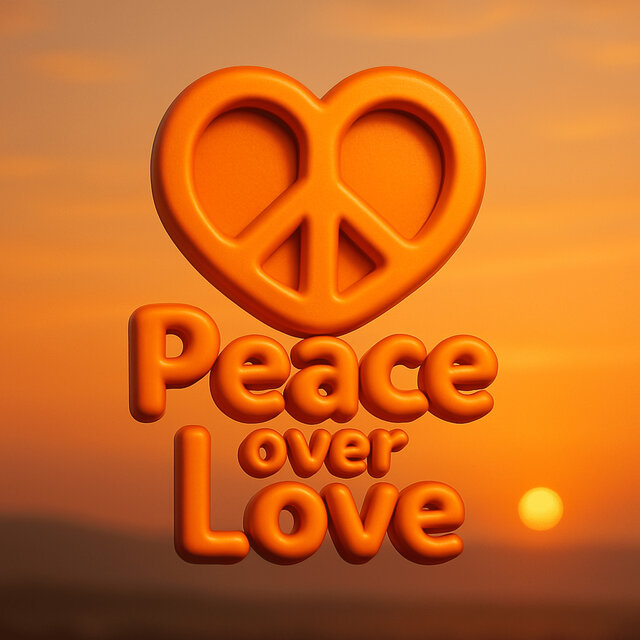 PEACE OVER LOVE