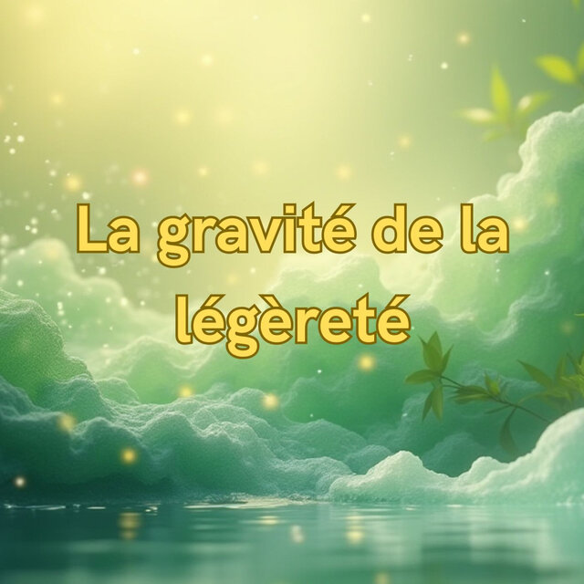 La gravité de la légèreté