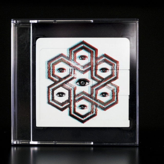 Pineal Anaglyphs - White Minidisc