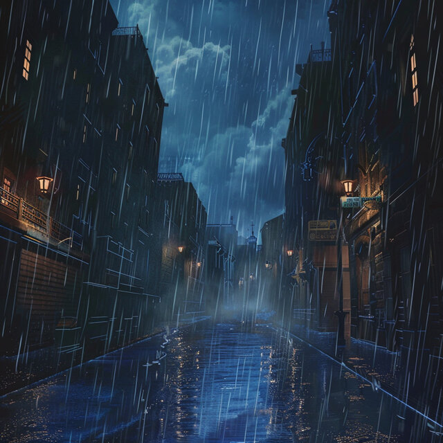 Calming Rain with Thunder: Relaxation and Chill