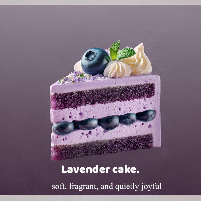 lavender cake
