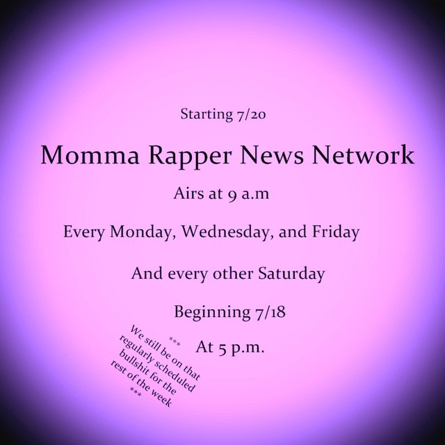 Cover art for album Momma Rapper News Network by Momma Rapper