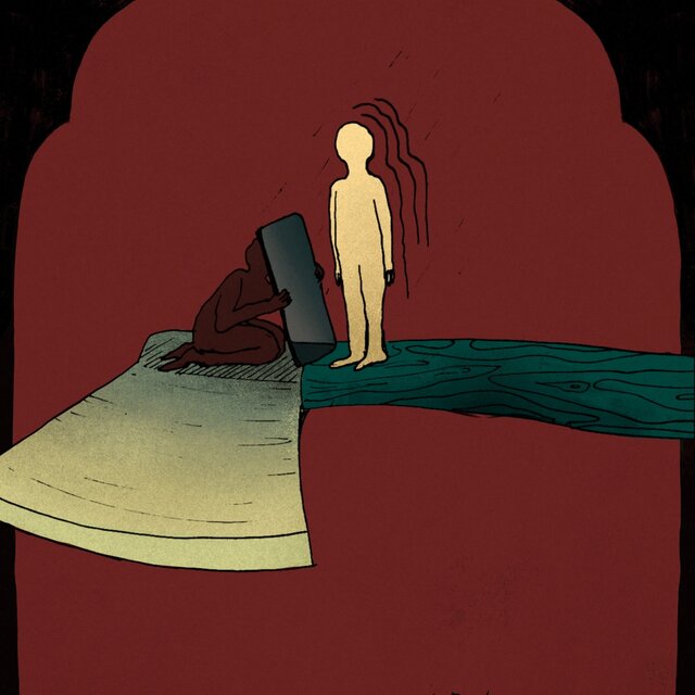 Cover art for album Øksemorderen/Idolet by ØM SLUDD