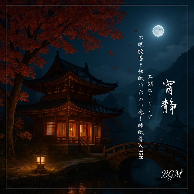 【宵静（Yosei）】二胡ヒーリング — 不眠改善と快眠のための癒し睡眠導入BGM