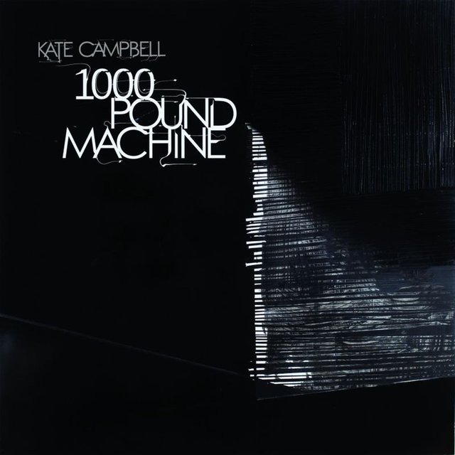 Cover art for album 1000 Pound Machine by Kate Campbell