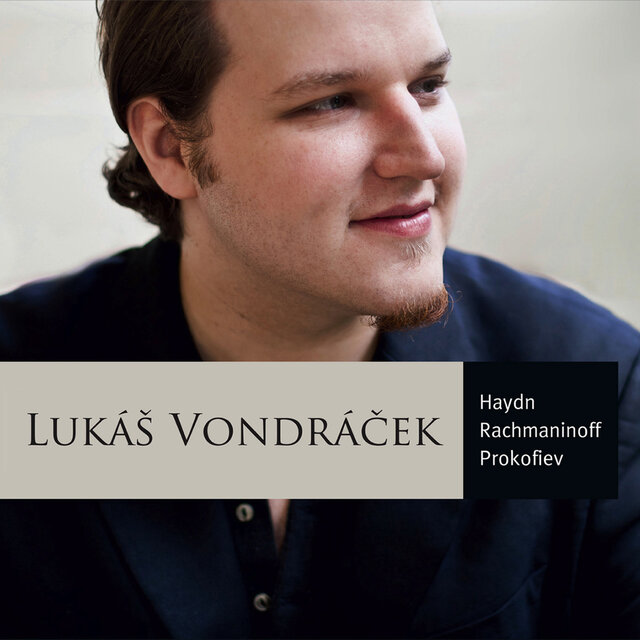 Cover art for album Haydn - Rachmaninoff - Prokofiev by Lukáš Vondráček