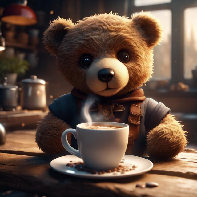 Morning LoFi Bear