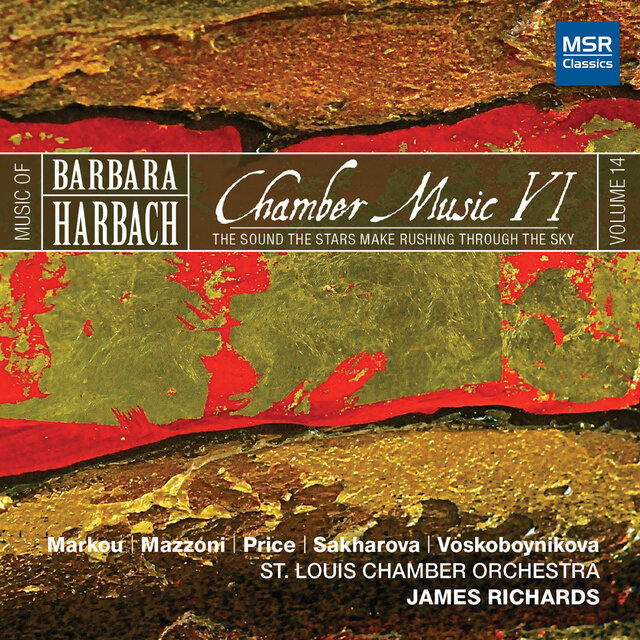 Cover art for album Music of Barbara Harbach, Vol. 14 - Chamber Music VI by Various Artists