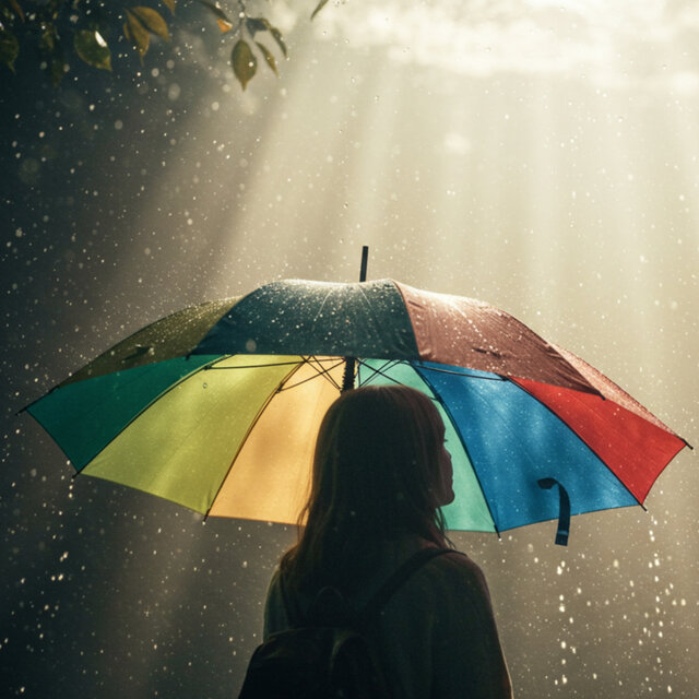 雨のち晴れ