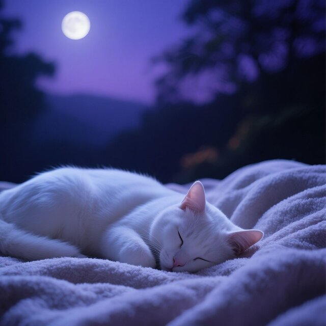 Tranquil Nights for Sleeping Cats
