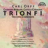 Catulli Carmina (Songs of Catullus). Ludi scaenici for Soloists, Chorus, 4 Pianos and Percussion Instruments: Actus II.