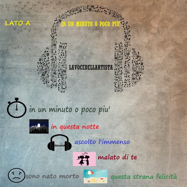 In un minuto o poco più - lato a