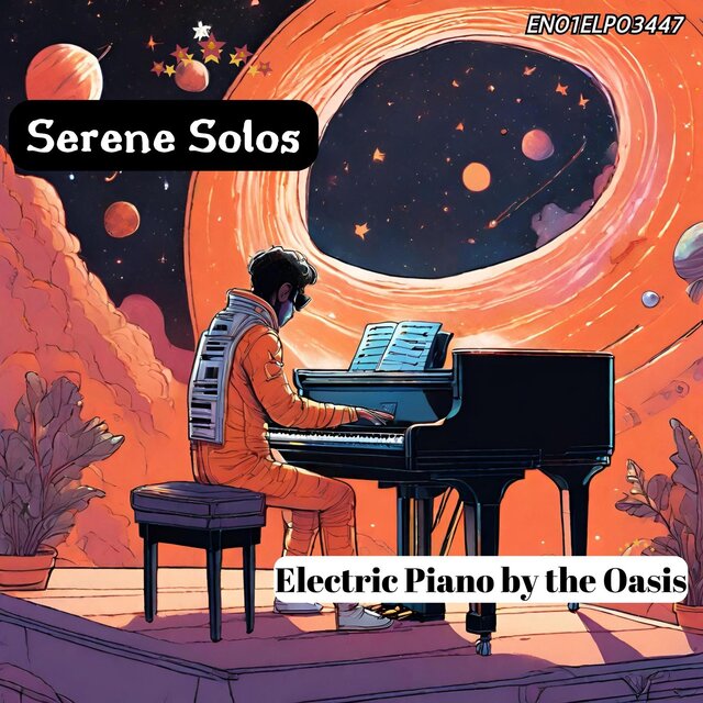 Serene Solos: Electric Piano by the Oasis