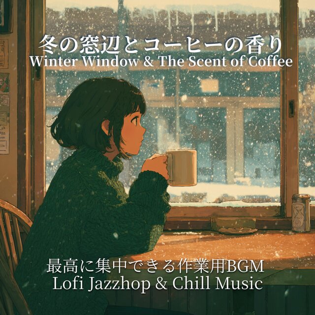 冬の窓辺とコーヒーの香り - Winter Window & The Scent of Coffee 最高に集中できる作業用BGM | Lofi Jazzhop & Chill Music