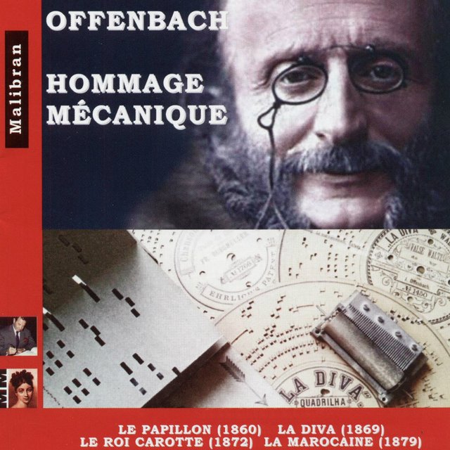 Cover art for album Offenbach: Hommage mécanique (Arr. pour orgue de barbarie) by Orgue de Barbarie