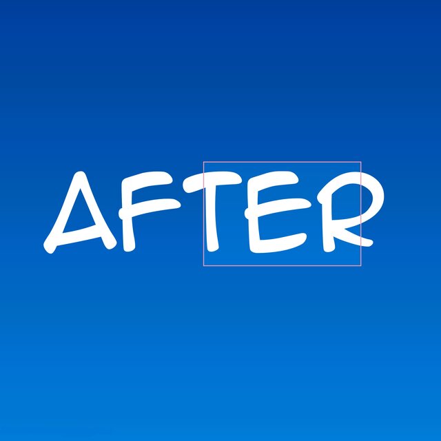 AFTER