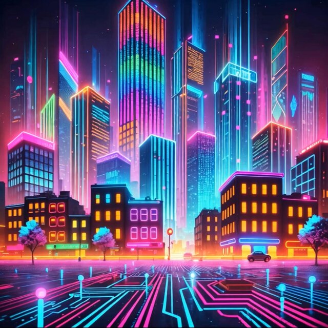 Neon Ascent