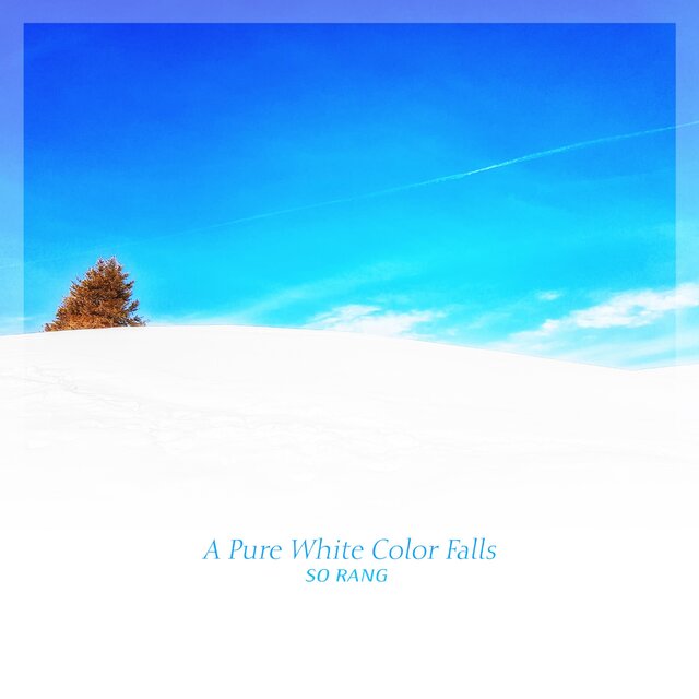 A Pure White Color Falls