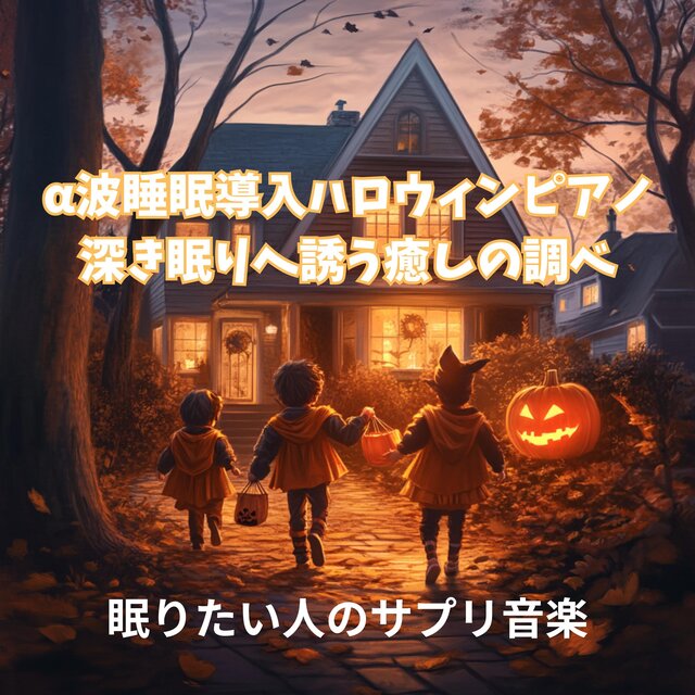 α波睡眠導入ハロウィンピアノ　深き眠りへ誘う癒しの調べ