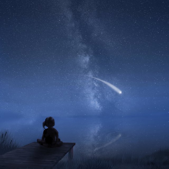 constellations & shooting stars