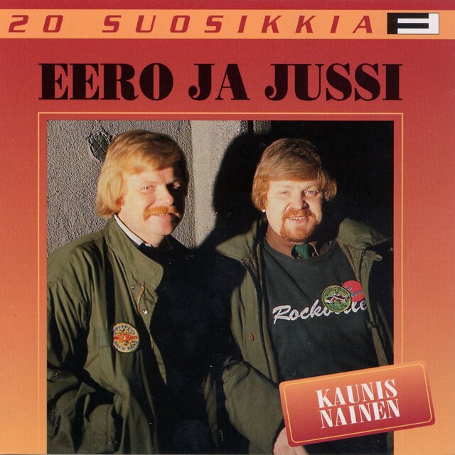 Cover art for album 20 Suosikkia / Kaunis nainen by Eero ja Jussi