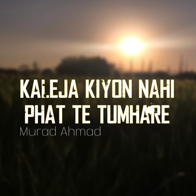 Kaleja Kiyon Nahi Phat Te Tumhare