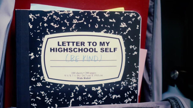 Letter To My High School Self (Be Kind) (Lyric video)