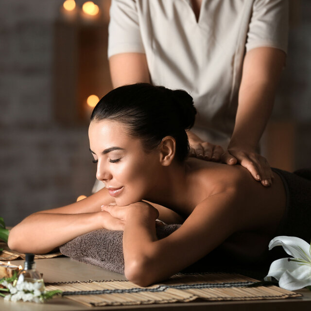 Calm Massage Oasis: Harmonic Chill White Noise Music Journey