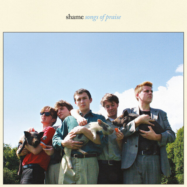 Cover art for album Songs of Praise by shame