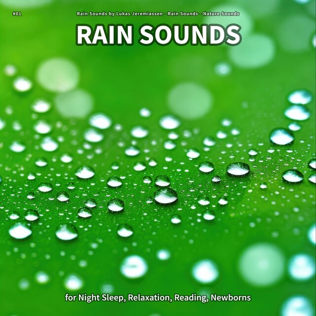 #01 Rain Sounds for Night Sleep, Relaxation, Reading, Newborns