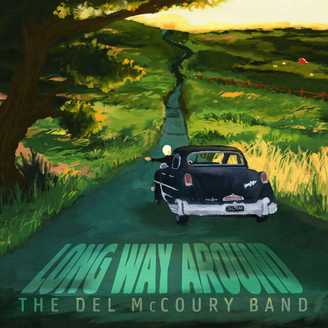 Cover art for album Long Way Around by The Del McCoury Band