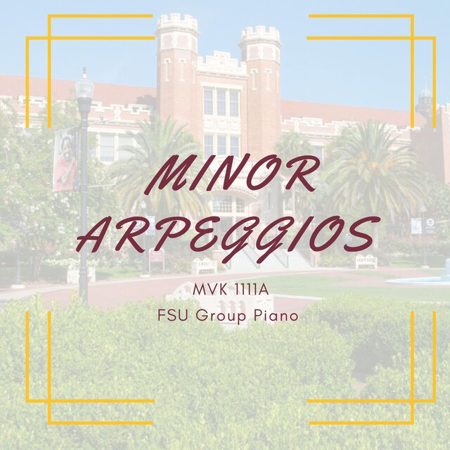 Minor Arpeggios MVK1111 Group Piano