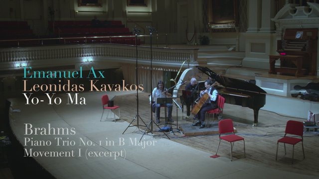 Brahms Piano Trio No. 1 in B Major -  Movement I (excerpt)