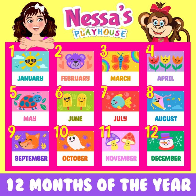 12 Months of the Year