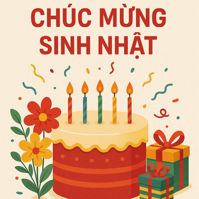 Chúc Mừng Sinh Nhật – Happy Birthday To You