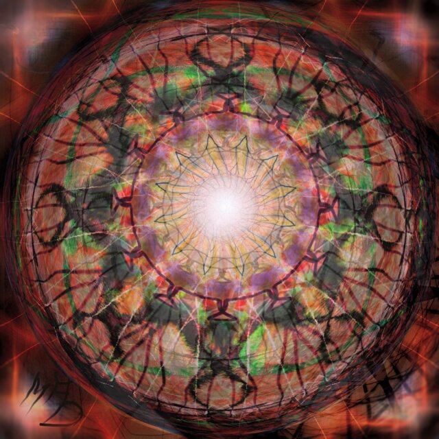 Cover art for album The Wizard of Changes for "Tubular" by Music for Visual Mantra Meditations