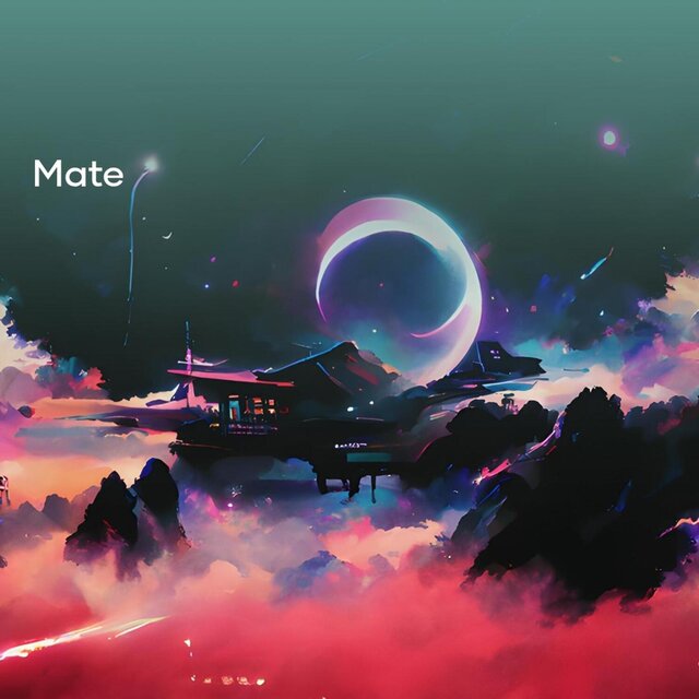 星空の下で