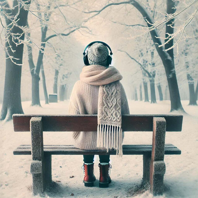 Snowfall in Slow Motion