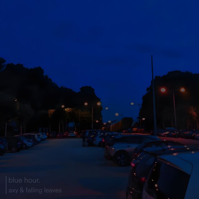 blue hour.