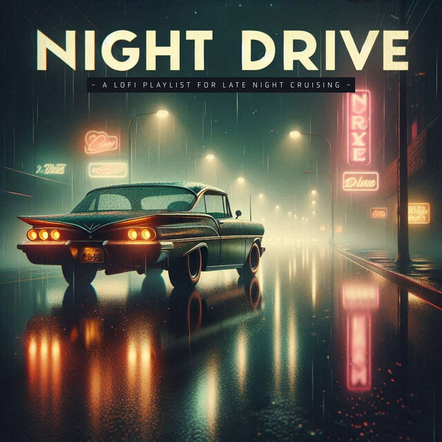 Night Drive (A Lofi Playlist for Late Night Cruising)