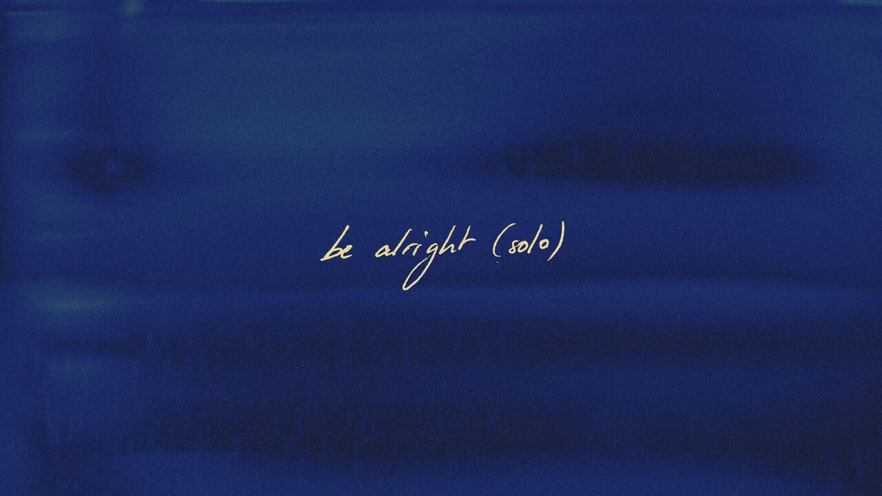 be alright (solo) (OFFICIAL MUSIC VIDEO)