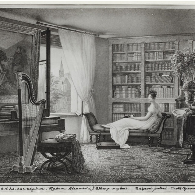 La chambre de Madame Récamier à l'Abbaye aux Bois